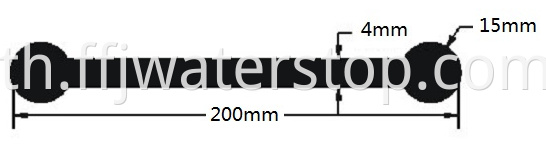 pvc water stopper specification